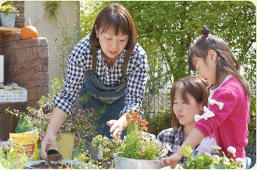 フラワーブーケの制作